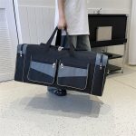 Wholesale Men Casual Sports Basic Color-Block Foldable Large Capacity Oxford Duffle Bag - Image 2