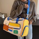 Wholesale Men Leisure Sports Dry And Wet Separation Large Capacity Oxford Duffle Bag - Image 2