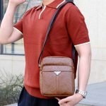 Men Casual Versatile PU Crossbody Bag - Image 3