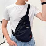 Men Fashion Casual Versatile Chest Bag