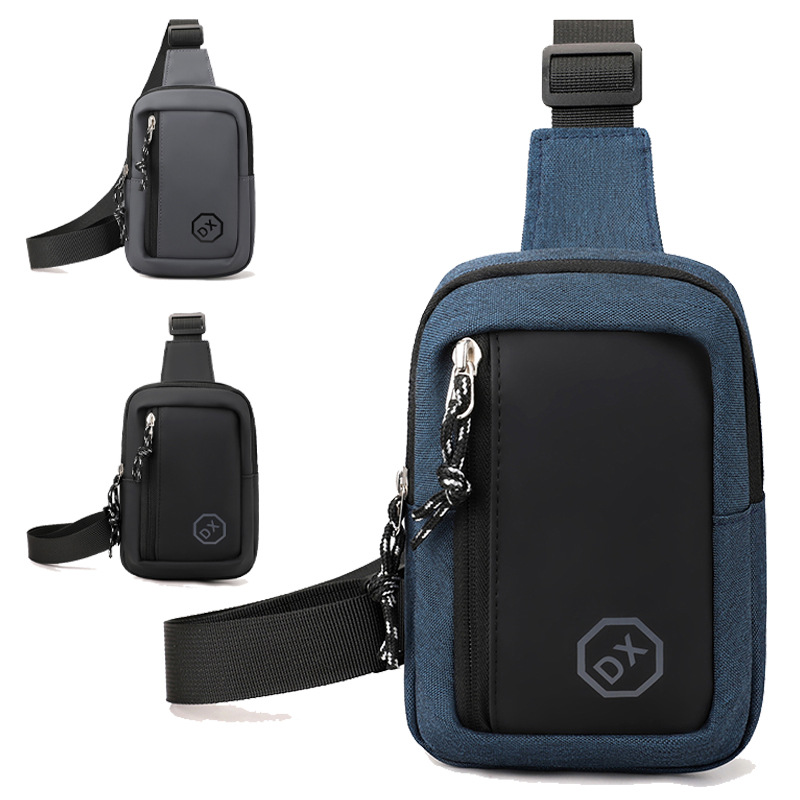 main_1-1732 Men Casual Sports Commuter Mini Chest Bag - Image 1