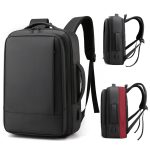 Wholesale Men Casual Business Commuter Solid Color Backpacks Bag - Image 3