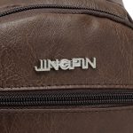 Wholesale Men Fashion Casual Commuter PU Double Layer Chest Bag - Image 3