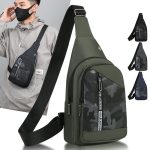 Wholesale Men Fashion Casual Commuter Camouflage Chest Bag - Image 4