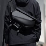 Wholesale Men Fashion Casual Sports Basic Solid Color Magnetic Button Chest Bag - Image 3