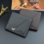 Wholesale Men Simple Fashion Multi Card Square Wallet - Image 2