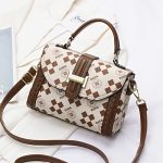 Wholesale Women Fashion PU Letter Printed Handbag Shoulder Bag - Image 2