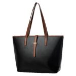 Wholesale Women Fashion Casual Solid Color Large Capacity Tote Bag