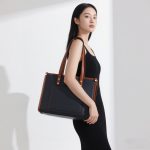 Wholesale Women Fashion Casual Simple Large Capacity Tote Bag - Image 4