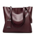 Wholesale Women Pu Leather Bag Fashion Tote Bag - Image 2