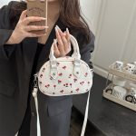 Wholesale Women Fashion Casual Cherry Printed Shoulder Bag - Image 3