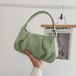 Wholesale Women Fashion Simple Solid Color Shoulder Bag - Image 2