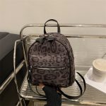 Wholesale Women Fashion Casual Leopard Backpack - Image 2