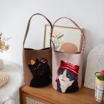Wholesale Cute Cat Print Shoulder Bag