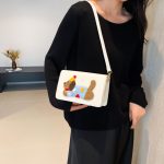 Wholesale Fashion Creative Embroidered Dog Square Shoulder Bag - Image 3