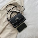 Simple Flip Square Shoulder Bag - Image 3
