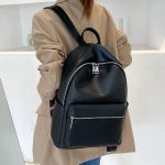 Wholesale Women Pu Soft Leather Large Capacity Backpack - Image 2