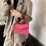 Simple Fashion Flip Print Square Shoulder Bag - Image 4