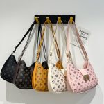 Wholesale Women Fashion Print Lock Square Shoulder Bag - Image 2