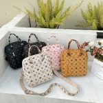 Wholesale Women Fashion Classic Printed Zipper Square Shoulder Bag - Image 2