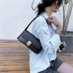 Women Fashion Casual Solid Color Simple Shoulder Bag - Image 2