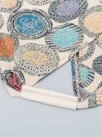 Women Retro Casual Geometric Patterns Printed Canvas Shoulder Bag - Image 4