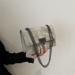 Women Fashion Retro Chain Small Square Shoulder Bag - Image 2