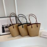 Wholesale Women Fashion Casual Vacation Straw Woven Handbag Set