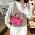 Women Fashion Casual Solid Color Shoulder Bag