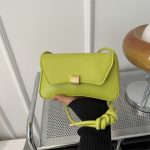 Women Casual Simple Solid Color Small Square Shoulder Bag