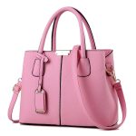 Women Simple Fashion Solid Color Pu Handbag - Image 2