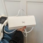 Wholesale Women Fashion Simple Solid Color Small Rectangular Shoulder Bag - Image 3