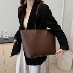 Wholesale Vintage Simple Large Capacity Tote Bag - Image 2