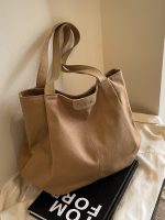 Wholesale Women Casual Large Capacity Canvas Bag - Image 2