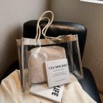 Spring And Summer Popular Transparent Large Capacity PVC Bag - Image 2