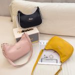 Soft Litchi Grain Women Underarm Bag - Image 2