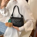 Wholesale Simple Women Color Blocking Shoulder Bag - Image 3