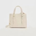 Wholesale Women Fashion Casual Solid Color Portable Bucket Handbag - Image 2