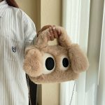 Wholesale Cute Plush Puppy Shoulder Bag