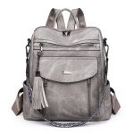 Wholesale Women Casual Fashion Zipper Backpack