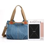Wholesale Vintage Casual Women Large Capacity Fashion Handbag - Image 2
