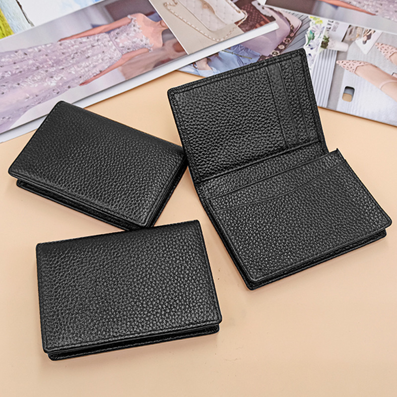 main_1-667 Wholesale Unisex Basic Solid Color Leather Wallet - Image 1
