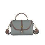 Wholesale Women Simple Temperament Leather Hand Messenger Bag - Image 3