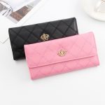 Wholesale Women Casual Stitching Clamshell Design Solid Color Purse