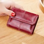 Wholesale Women Oil Wax Leather Multi-Card Card Holder Ladies Coin Purse - Image 2