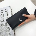 Wholesale Women'S Fashion Star Moon Rivet Zipper Soft Wallet Coin Purse - Image 2