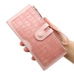 Women Fashion Multi-Card Long Zipper Coin Purse