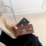 Wholesale Women Fashion Stone Pattern Retro Turn Lock Multi Card Slots Long Coin Purse