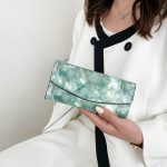 Wholesale Women Fashion Glossy Marble Multi-Slot Trousers Coin Purse