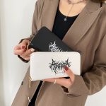 Wholesale Women Fashion Graffiti Print Multi-Card Slot Long Coin Purse